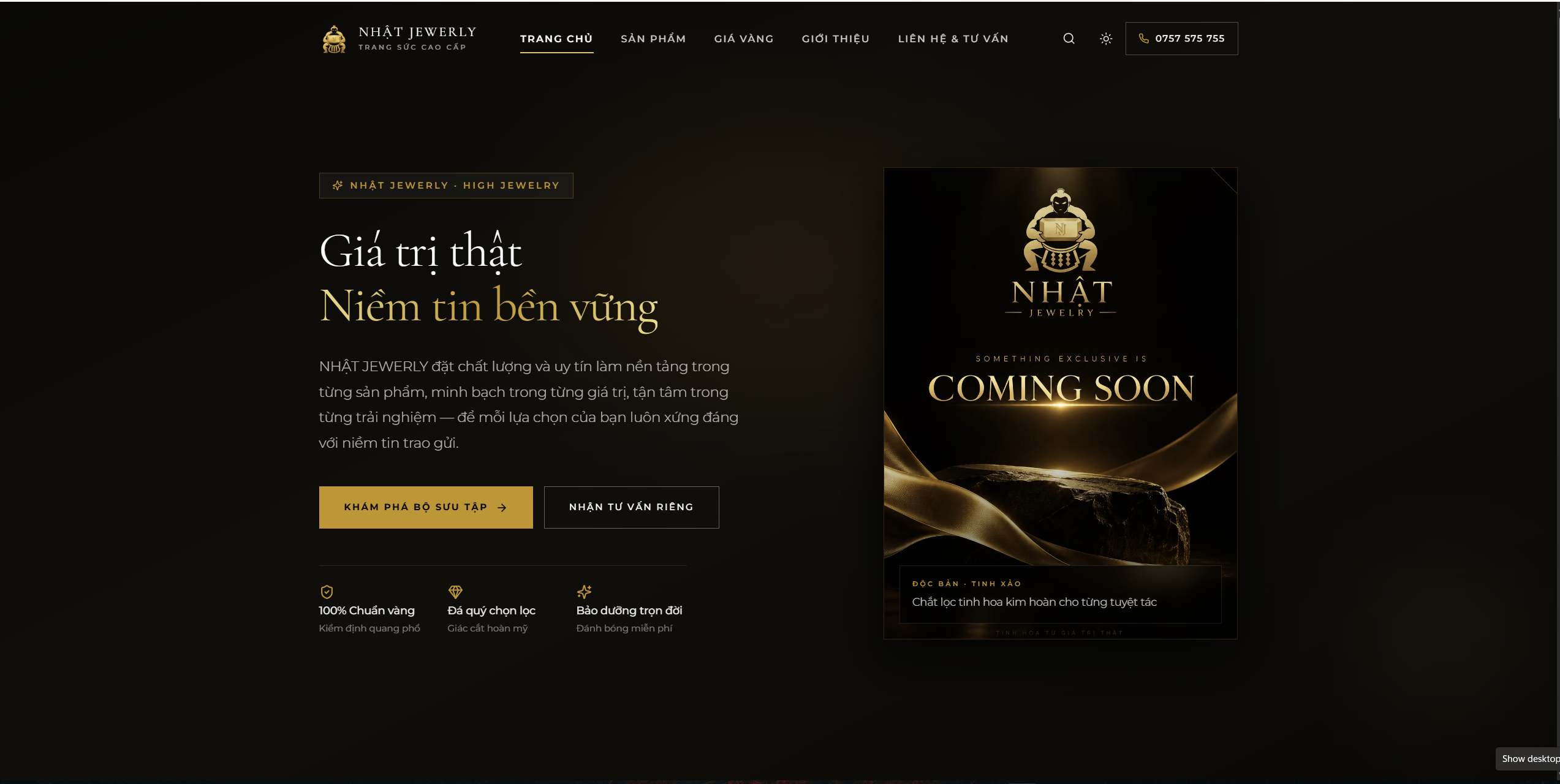 Nhật Jewelry - Dự án nổi bật